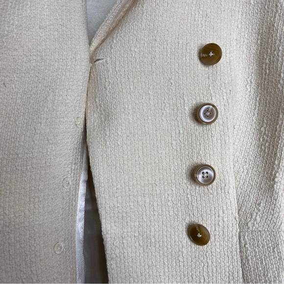 New Gaala Isabella Double Breasted Tweed Coat - Picture 7 of 16